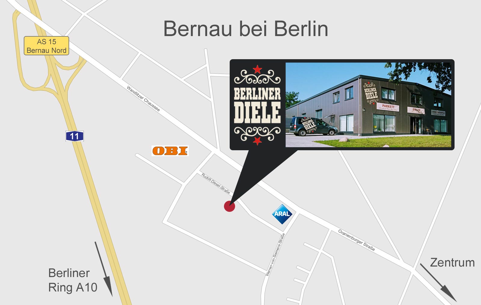 Standort Berliner Diele Bernau